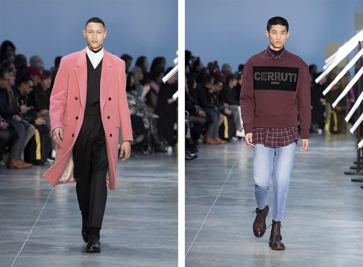 CERRUTI 1881 EXPLORES POST-PUNK FASHION FOR FALL