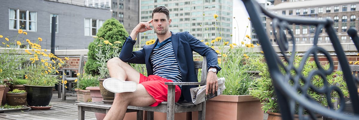 CHAD WHITE STARS IN 4TH OF JULY FASHION SPREAD