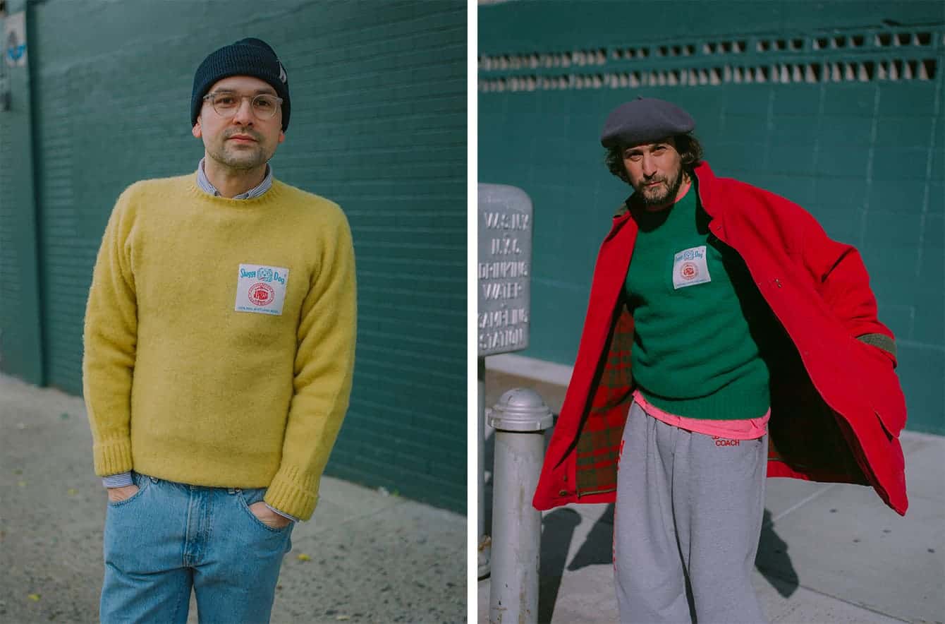 ROWING BLAZERS TEAMS UP WITH J. PRESS ON 'SHAGGY DOG' SWEATERS