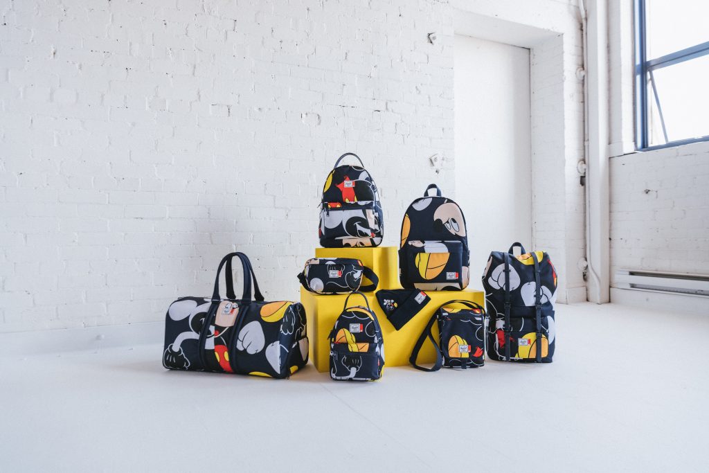 disney herschel backpack HERSCHEL SUPPLY CELEBRATES MICKEY MOUSE WITH NEW COLLABORATION