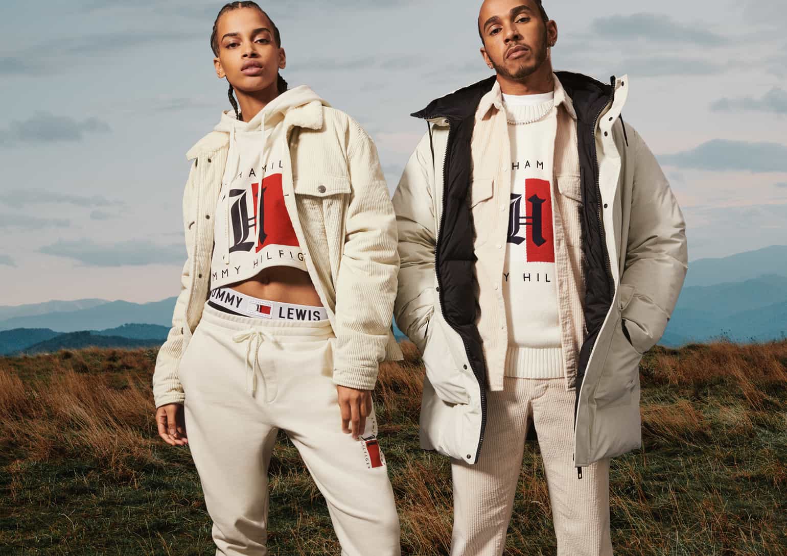 TOMMY HILFIGER DEBUTS LATEST COLLECTION WITH LEWIS HAMILTON - MR 