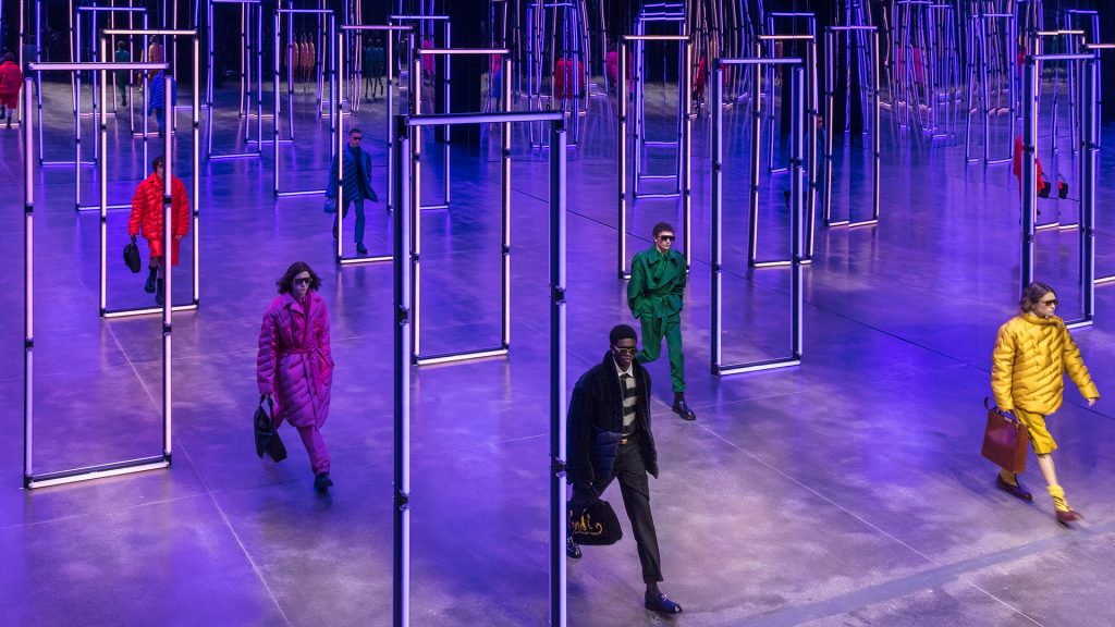 FENDI PLAYS WITH COLOR AND LIGHT IN FALL MEN'S COLLECTION - MR