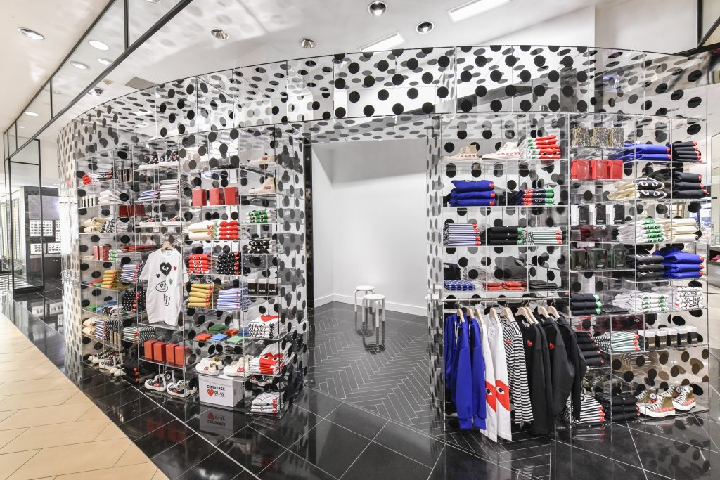 COMME DES GARCONS POCKET OPENS SHOP AT BLOOMINGDALE'S 59TH STREET