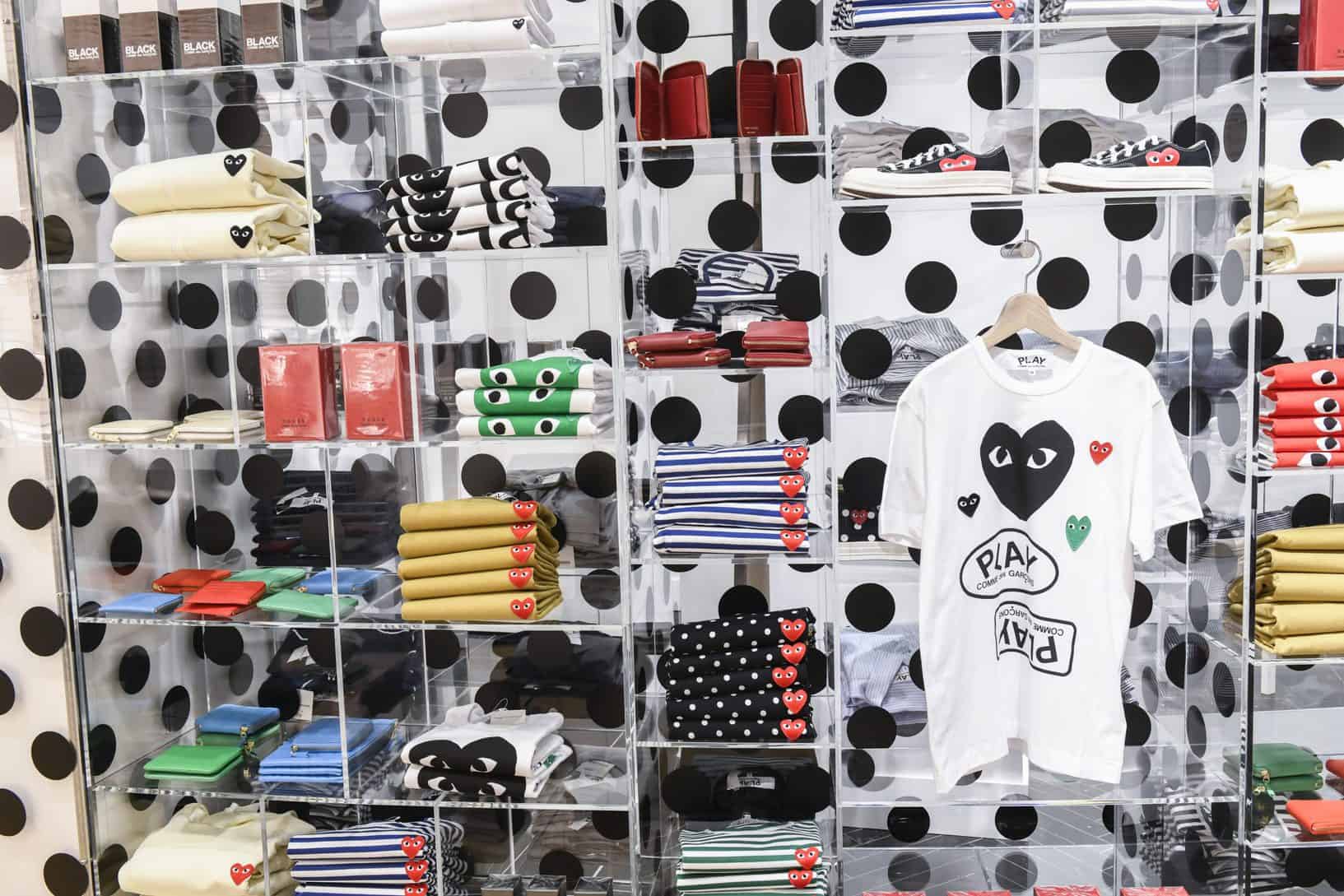 COMME DES GARCONS POCKET OPENS SHOP AT BLOOMINGDALE'S 59TH STREET