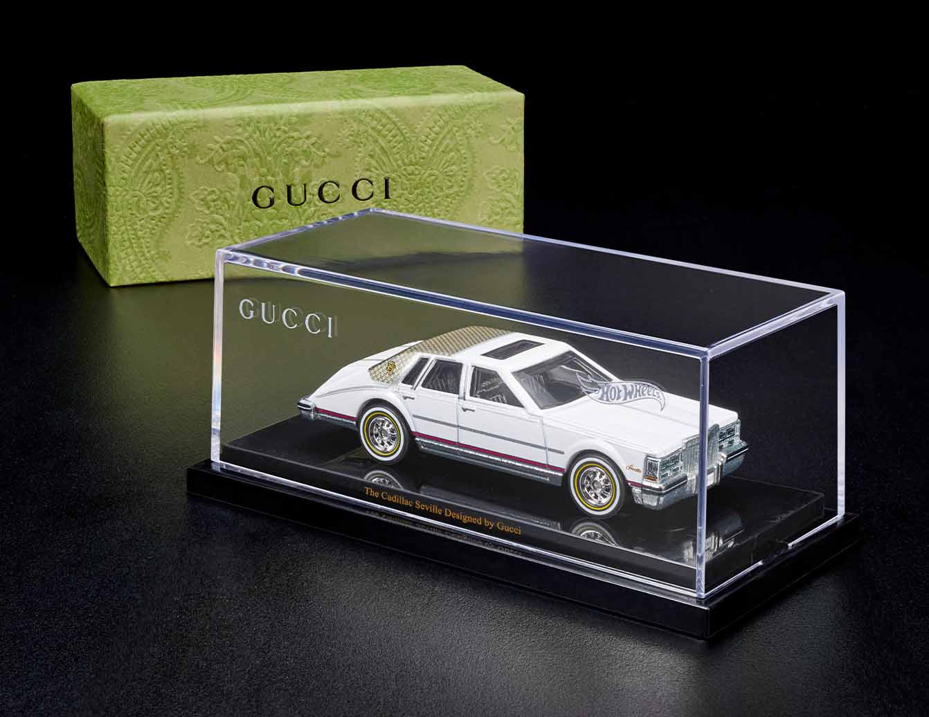 MATTEL CREATIONS LAUNCHES HOT WHEELS X GUCCI CADILLAC SEVILLE - MR