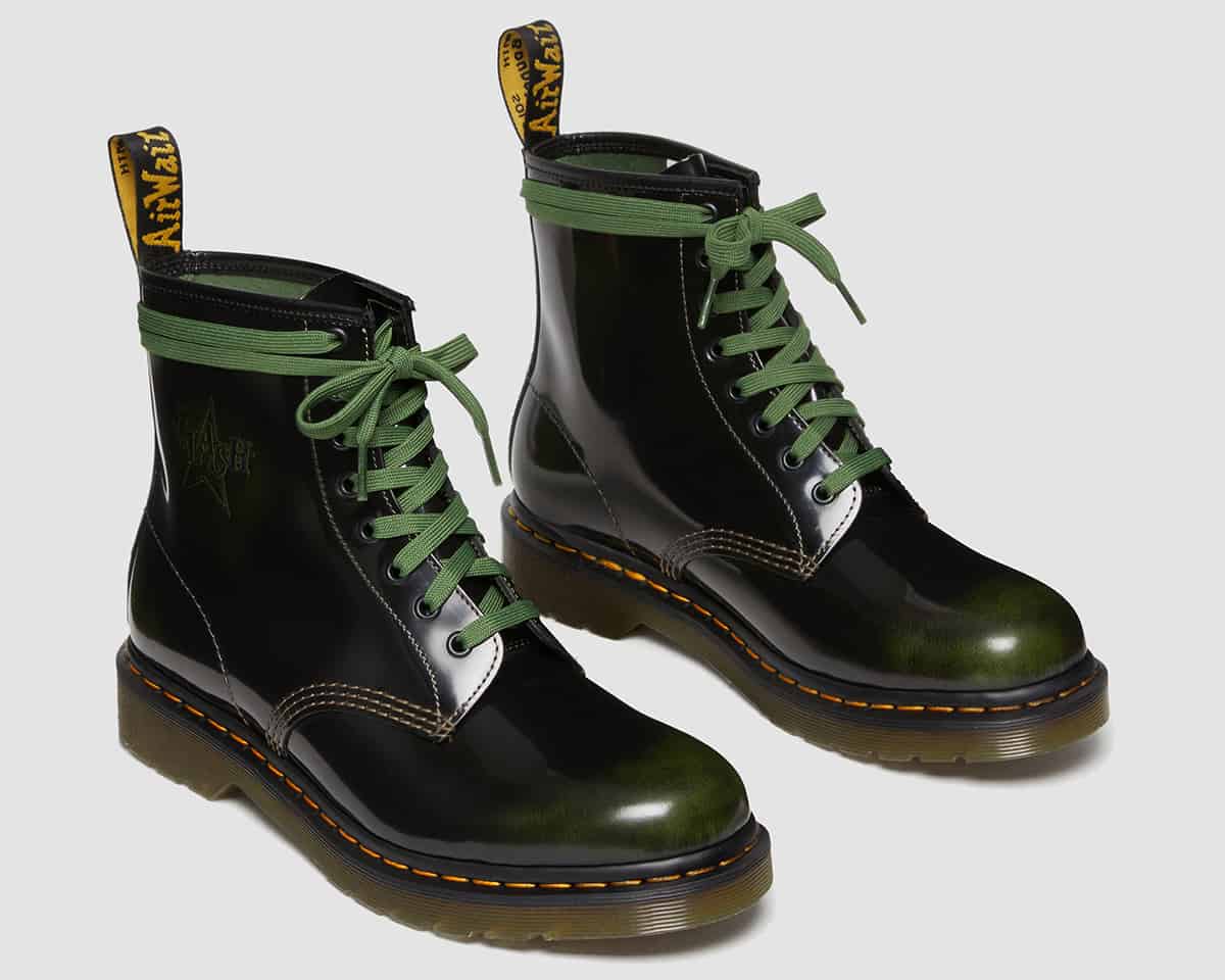 DR. MARTENS X THE CLASH: ICONIC FOOTWEAR AND ICONIC PUNK BAND 