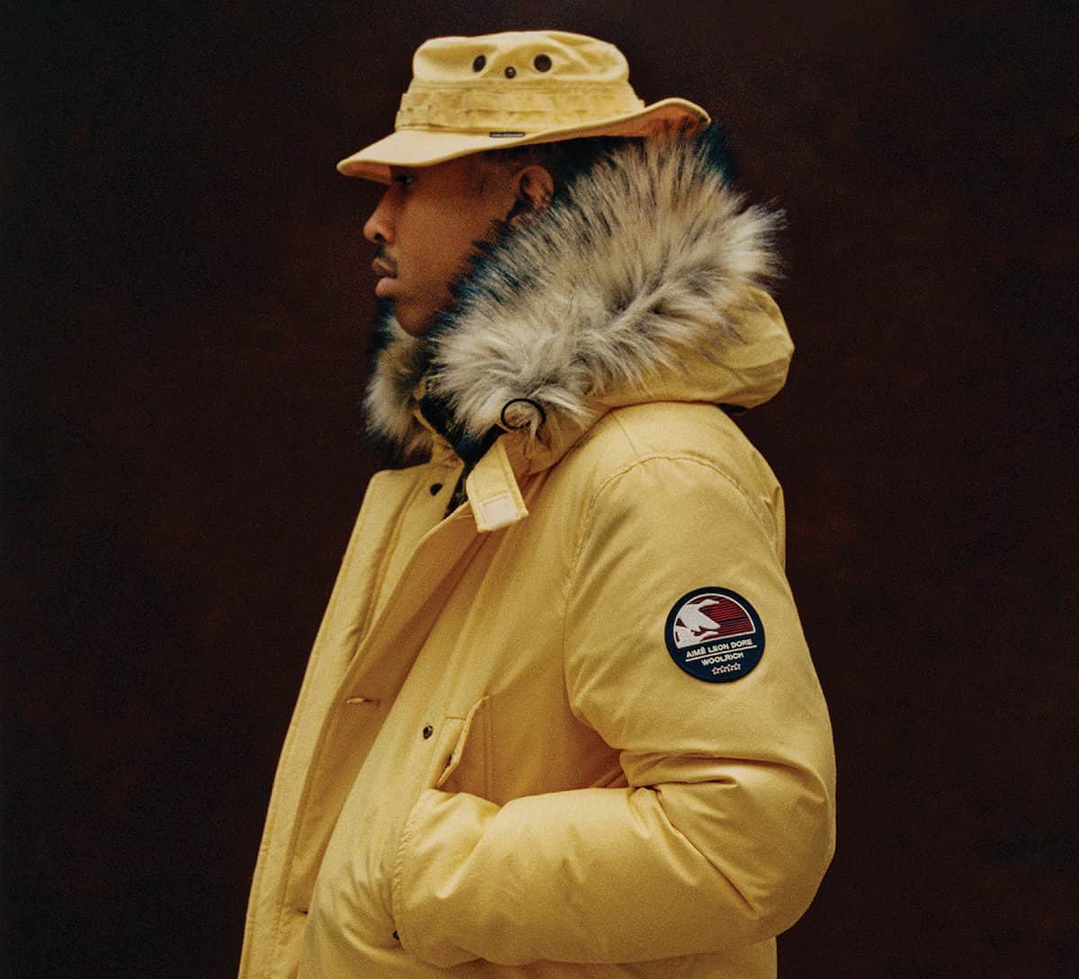 AIMÉ LEON DORE X WOOLRICH DEBUT SIXTH COLLABORATION - MR Magazine