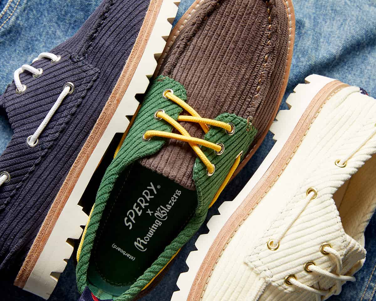 rowing blazers x sperry