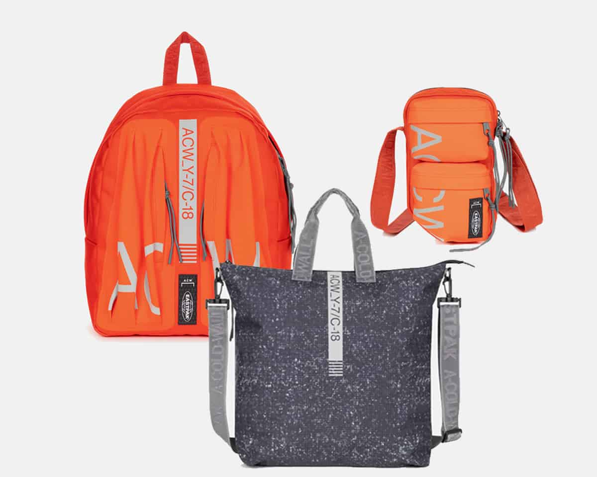 A-COLD-WALL* x EASTPAK COLLABORATE ON CAPSULE BAG COLLECTION - MR 