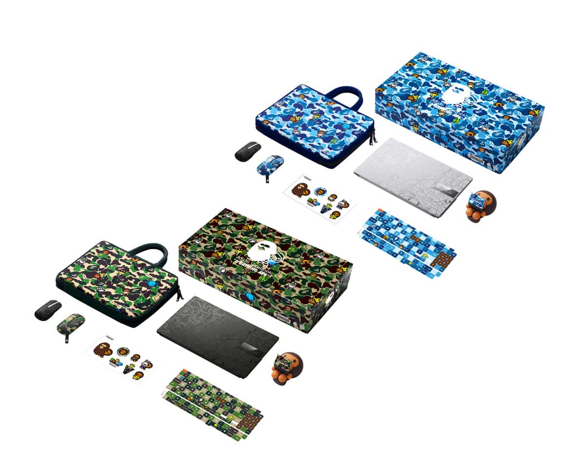 A BATHING APE COLLABORATES WITH ASUS ON LAPTOP AND ACCESSORIES