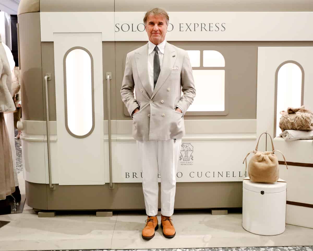 SAKS AND BRUNELLO CUCINELLI HONOR 25 YEARS OF PARTNERSHIP WITH NEW