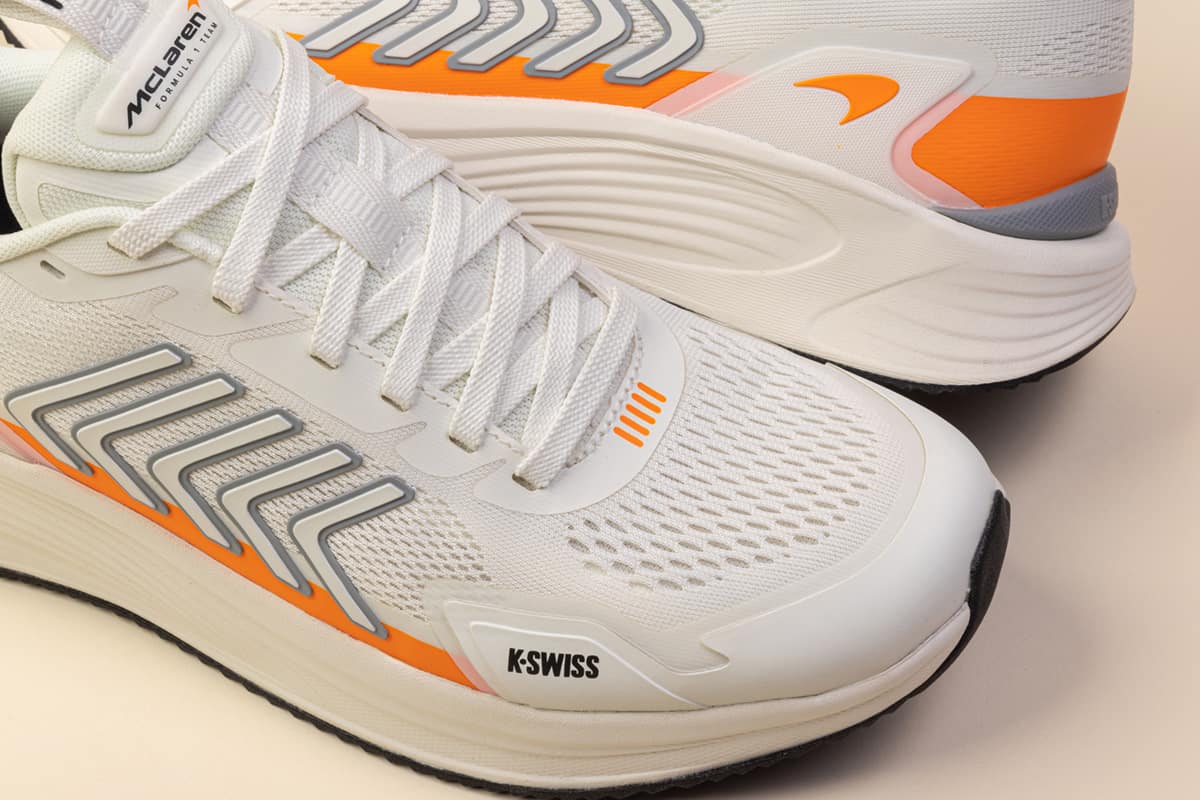 K-SWISS X MCLAREN COLLABORATION LAUNCHES INTO ITS SECOND YEAR - MR