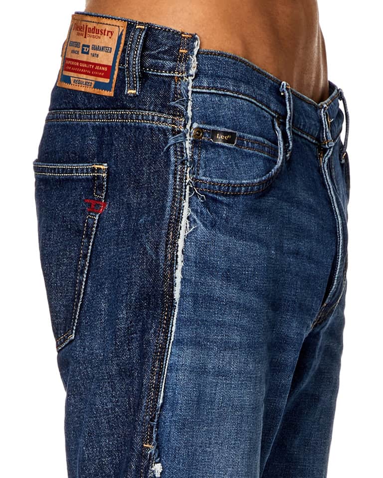 DIESELOVES LEE- TWO ICONIC DENIM BRANDS COLLABORATE ON JEANS