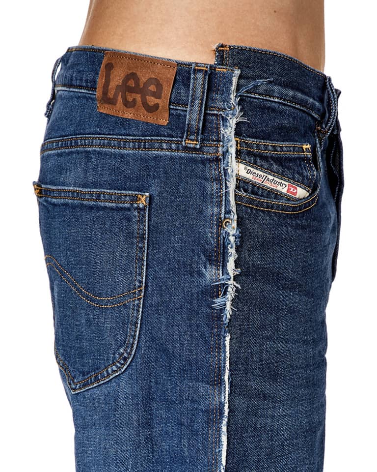 DIESELOVES LEE- TWO ICONIC DENIM BRANDS COLLABORATE ON JEANS