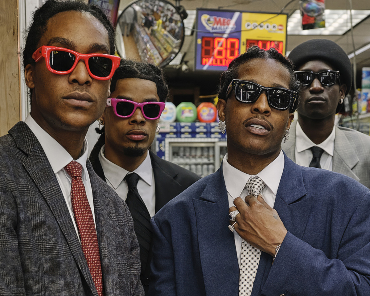A$AP ROCKY AND RAY-BAN HAVE LAUNCHED THE WAYFARER PUFFER - MR Magazine